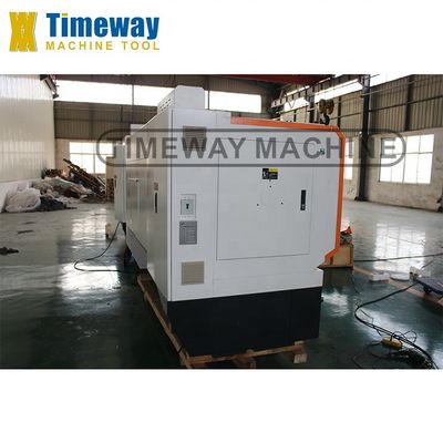 CK série FANUC máquina de torneamento CNC tipo de cama plana torno Max. comprimento da peça 750mm