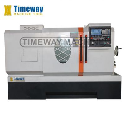 CK série FANUC máquina de torneamento CNC tipo de cama plana torno Max. comprimento da peça 750mm