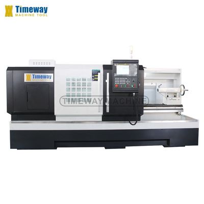 11/15kW Potência CK-660 660mm balanço FANUC Tipo de cama plana máquina de torno CNC para venda de metal