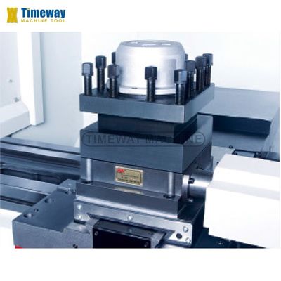 11/15kW Potência CK-660 660mm balanço FANUC Tipo de cama plana máquina de torno CNC para venda de metal