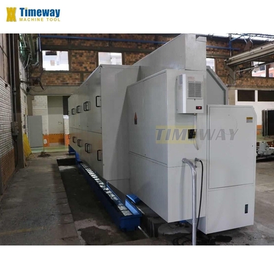 Máquina de torno CNC horizontal com função automática e repetibilidade X/Y/Z mm ± 0.01