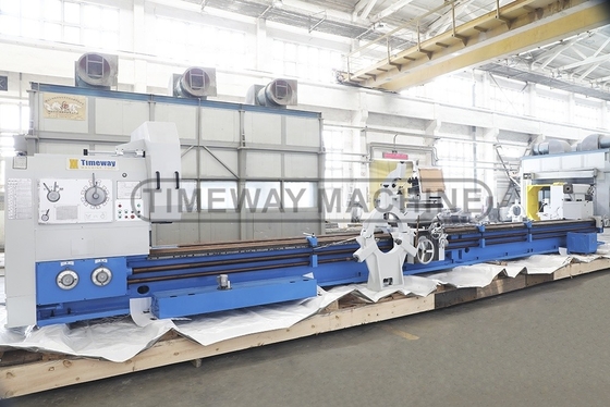 Máquina de torno horizontal de trabalho pesado com velocidade do fuso 3,15 315 rpm
