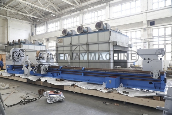 Máquina de torno horizontal de trabalho pesado com velocidade do fuso 3,15 315 rpm