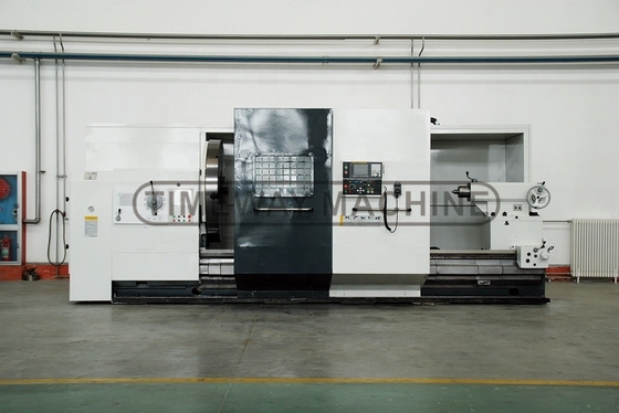 320 r.p.m. Máxima velocidade do fuso Máquina de torção horizontal CNC para 10 toneladas de torneamento de barras