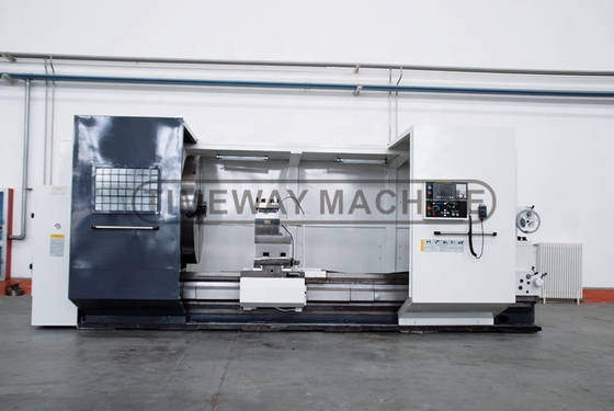 320 r.p.m. Máxima velocidade do fuso Máquina de torção horizontal CNC para 10 toneladas de torneamento de barras