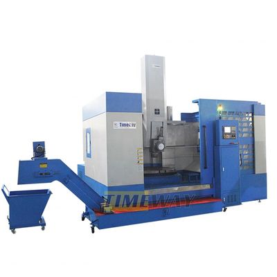 Máquina de torno vertical CNC de potência com capacidade de 60 kW e 800 mm de viagem do eixo Z