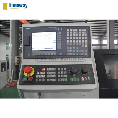Máquina automática de torno de metais de alta precisão para operações CNC ou normais