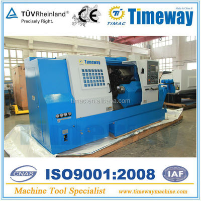 AK-25DS Máquina de Torno CNC de Dobro Fuso A escolha perfeita para usinagem pesada