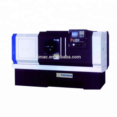 Máquina de torneamento CNC horizontal para fabricação em larga escala