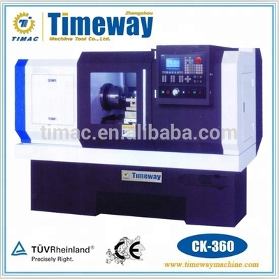 Máquina de torneamento CNC horizontal para fabricação em larga escala