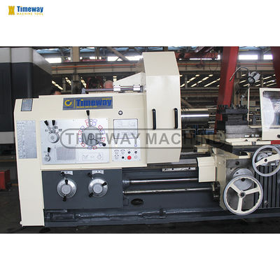 Estrutura de uma peça Tipo de cama integrada de 1000 mm Máquina de torneamento de cama plana com viagem de eixo Z de 4000 mm