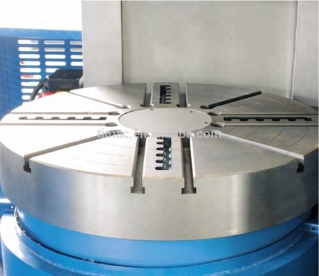 Diâmetro de balanço máximo 1250mm Máquina de torno vertical CNC de coluna única VLK1250E