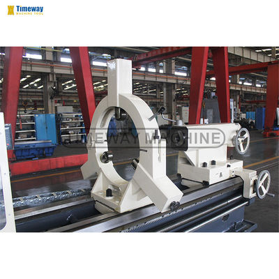 Estrutura de uma peça Tipo de cama integrada de 1000 mm Máquina de torneamento de cama plana com viagem de eixo Z de 4000 mm