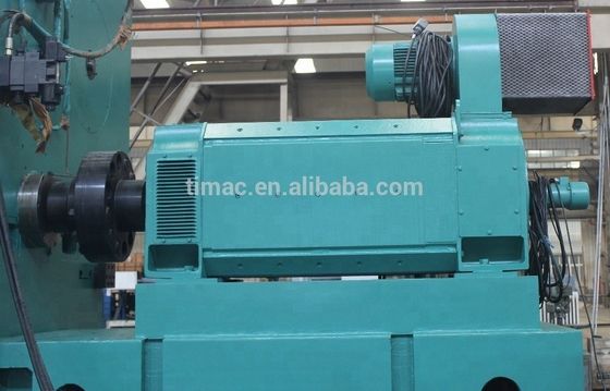 Máquina de torno CNC horizontal de grande cilindrada de 80 toneladas para rolos de grande diâmetro