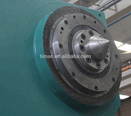 Máquina de torno CNC horizontal de grande cilindrada de 80 toneladas para rolos de grande diâmetro