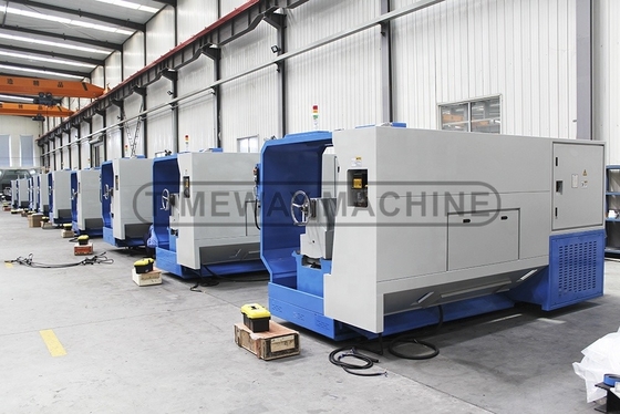 0.008mm Reposicionamento de precisão Torno CNC horizontal de trabalho pesado para máquinas industriais