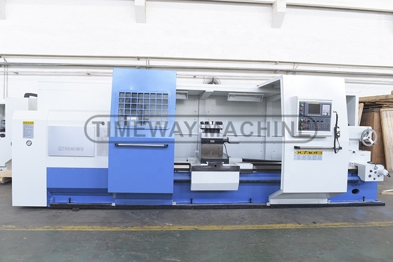 320 r.p.m. Máxima velocidade do fuso Tipo integrado de cama plana Máquina de torneamento CNC de torno de metal