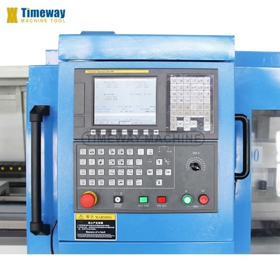800mm largura do leito cama plana máquina de torno CNC com funções completas e Max. 520mm balanço