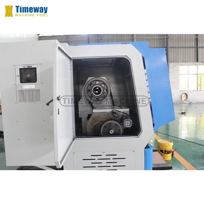 800mm largura do leito cama plana máquina de torno CNC com funções completas e Max. 520mm balanço