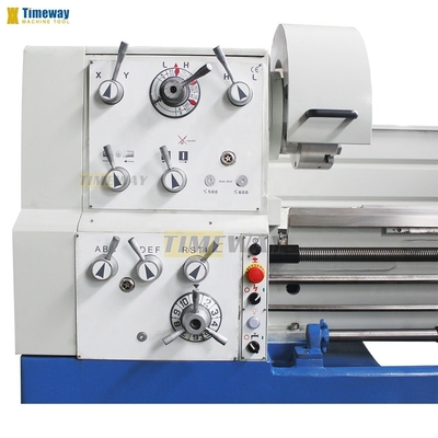 Máquina de torno manual de alta precisão com velocidade do fuso 25 2000 rpm