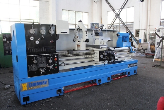 Largura de cama de 400 mm 24 &quot;-40&quot; Precision Gap Bed Lathe Machine Design personalizado