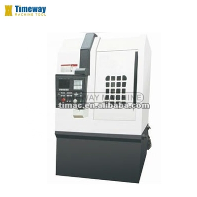 Alimentação rápida do eixo Z de 10 m/min Pequena máquina de torno vertical CNC para oficinas de reparação de máquinas