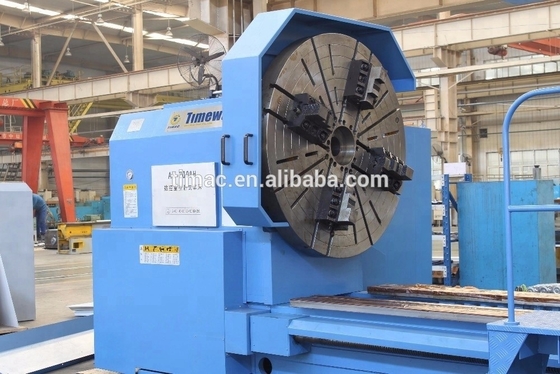 Sistema CNC SIEMENS Torno CNC gigante para usinagem de peças de trabalho de até 5000 mm de comprimento