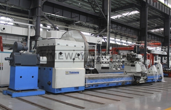 75kW Spindle Motor Power Heavy Duty Horizontal Lathe Machine Com Grande Capacidade de Tamanho