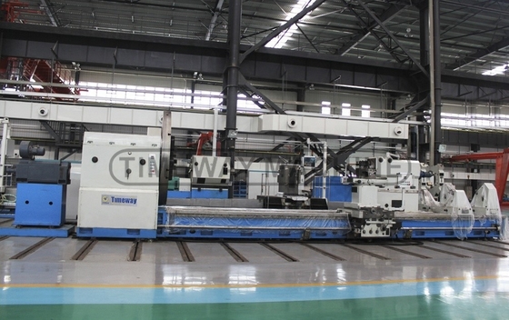 75kW Spindle Motor Power Heavy Duty Horizontal Lathe Machine Com Grande Capacidade de Tamanho