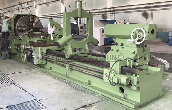 1600mm balanço Máquina de torno horizontal de trabalho pesado com Max. balanço sobre deslizamento transversal 1210mm