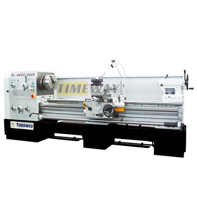 2500 N.m Torque de corte Alta precisão Espaçamento horizontal Cama de torno Máquina de torção velocidade de alimentação rápida