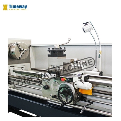 Altamente recomendado 1640 Gear Head Gap Bed Lathe com 75mm Tailstock Quill Diâmetro