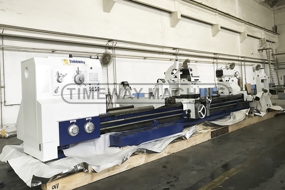 Máquinas de torneamento paralelas de grande tipo de balanço horizontal de 1800 mm para design de salas de ferramentas