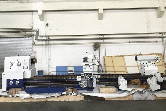 Máquinas de torneamento paralelas de grande tipo de balanço horizontal de 1800 mm para design de salas de ferramentas