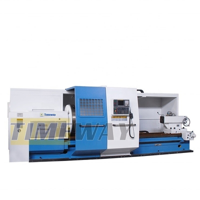 Fabricação flexível de tornos horizontais de alta precisão para torneamento CNC de trabalho pesado