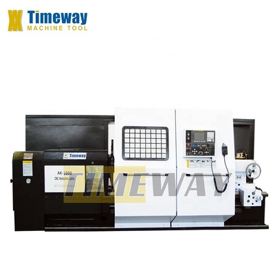 Fabricação flexível de tornos horizontais de alta precisão para torneamento CNC de trabalho pesado