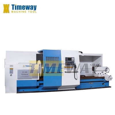 Fabricação flexível de tornos horizontais de alta precisão para torneamento CNC de trabalho pesado