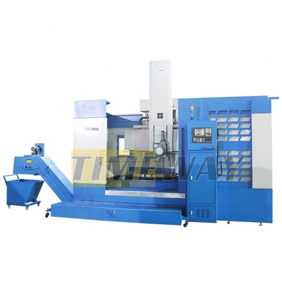 Máquina de torno vertical CNC com 2 eixos e garantia pós-venda