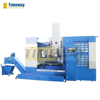 Máquina de torno vertical CNC com 2 eixos e garantia pós-venda