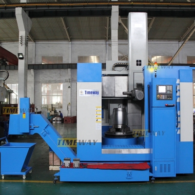 Máquina de torno vertical CNC com 2 eixos e garantia pós-venda