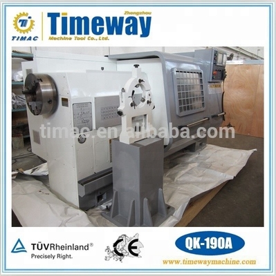 QK-190A CNC Oil Country Torno de trabalho pesado Capacidade de usinagem e 1500kg peso da peça de trabalho