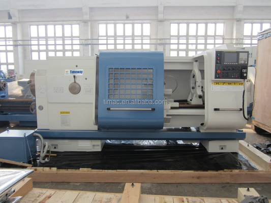 3000mm Max. comprimento da peça de trabalho óleo país fuso oco CNC torno com fuso de 130mm