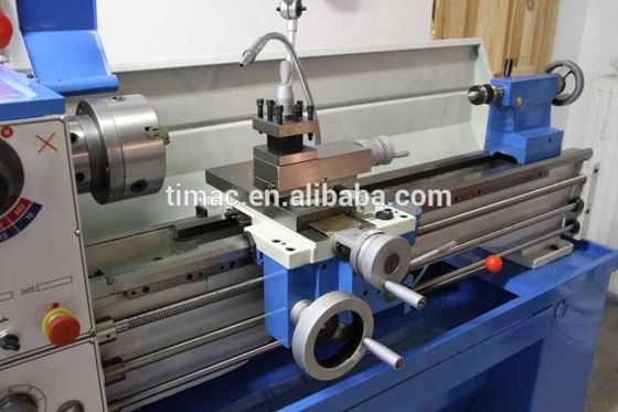 330mm Max Swing Manual Precision Gear Head Metal Lathe A Última Ferramenta de Metalurgia
