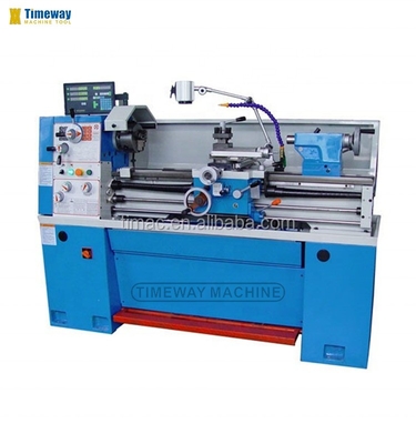 T-1440B Torno de motor de cabeça de engrenagem de precisão com diâmetro de balanço de 220 mm sobre deslizamento cruzado