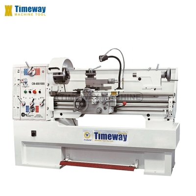 400-800mm Swing Taper da manga do tailstock MT4 Horizontal Precision Gap Bed Metal Lathe