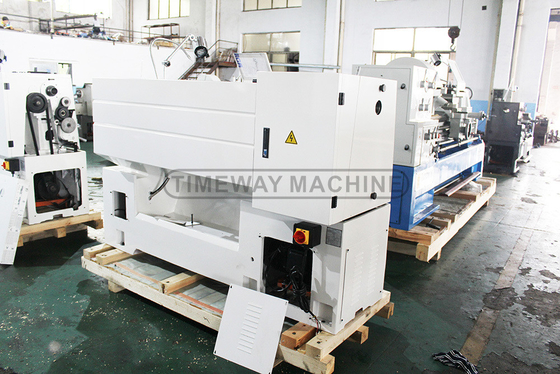 400-800mm Swing Taper da manga do tailstock MT4 Horizontal Precision Gap Bed Metal Lathe