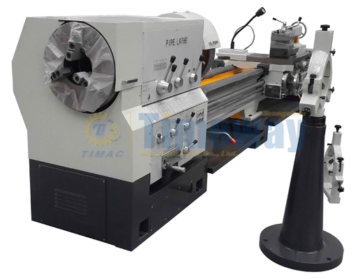 15kW Spindle Motor Power Oil Country Tube Lathe para trabalho de alta precisão no campo de petróleo