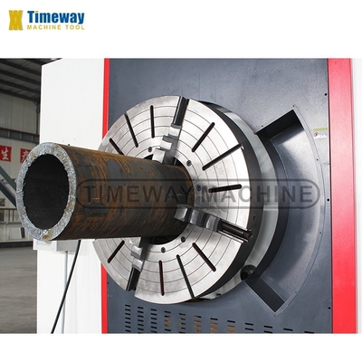 Metric 140 Spindle Taper Pipe Threading CNC Lathe para Manufatura de Países Petróleos