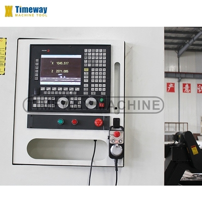 Metric 140 Spindle Taper Pipe Threading CNC Lathe para Manufatura de Países Petróleos
