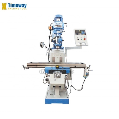 3.75kW Spindle Motor Power Turret Vertical Miller cabeça giratória máquina de fresagem para o seu
